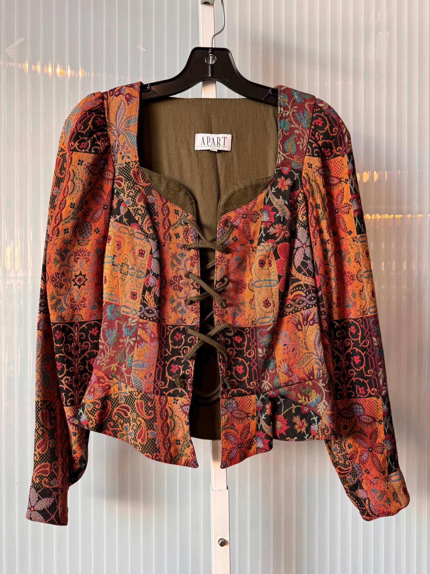 1990s Jewel-Tone Brocade Jacket