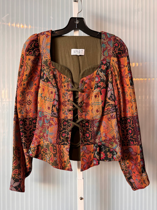 1990s Jewel-Tone Brocade Jacket