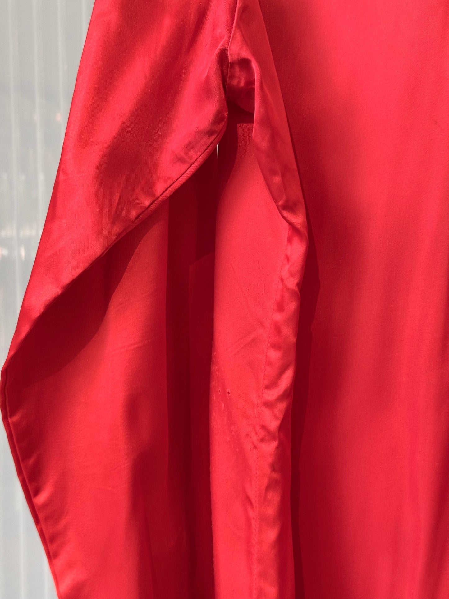 1970s Red & White Western Tem Tex Shirt