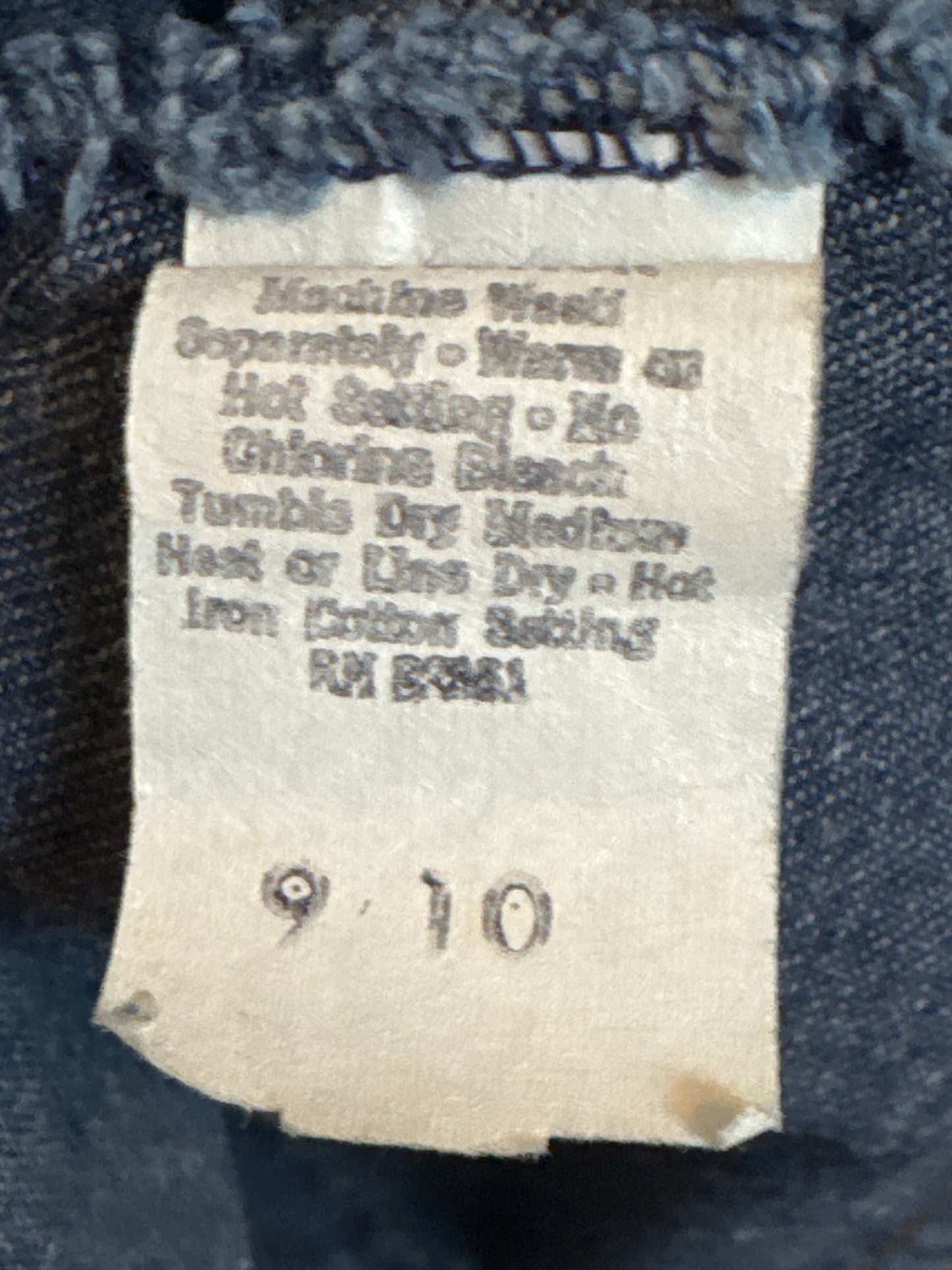 1970s Snap-Button Mid Length Denim Skirt