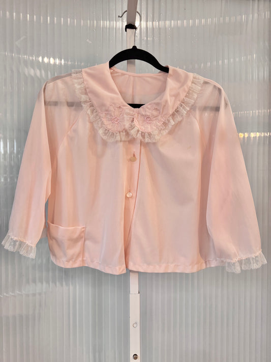1960s Pink Bed Jacket