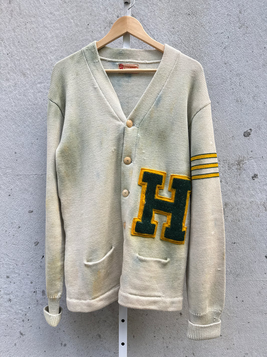 1950s Dyed Varsity Letterman’s Cardigan