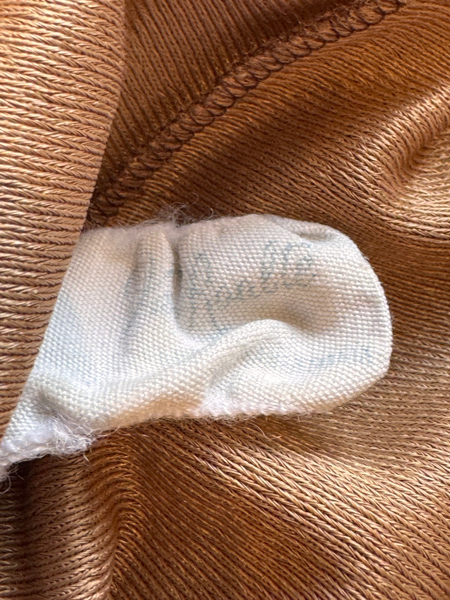 1960s Mocha Colored Skirt Slip