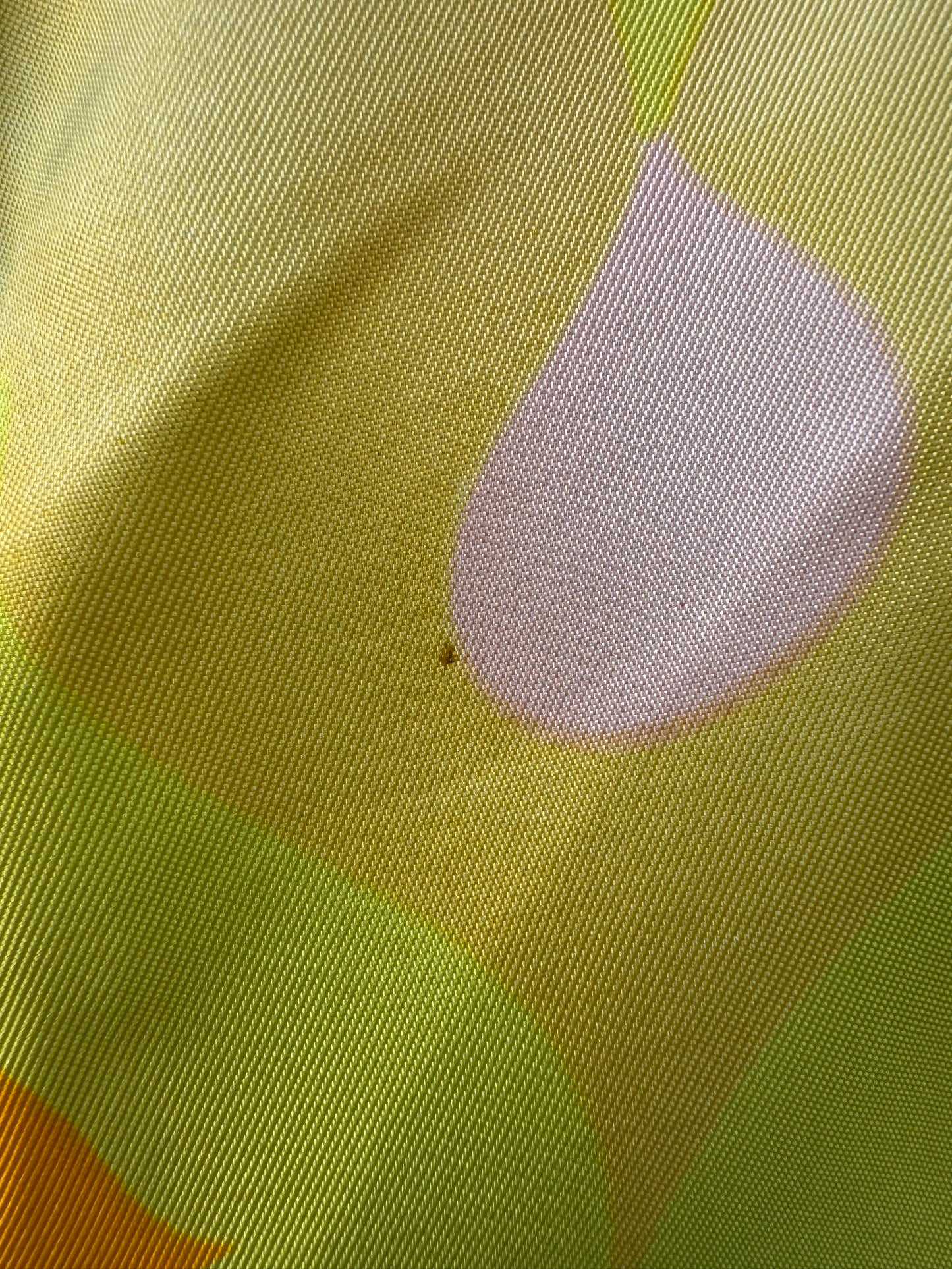 1960s Chartreuse Sleeveless Crop Top