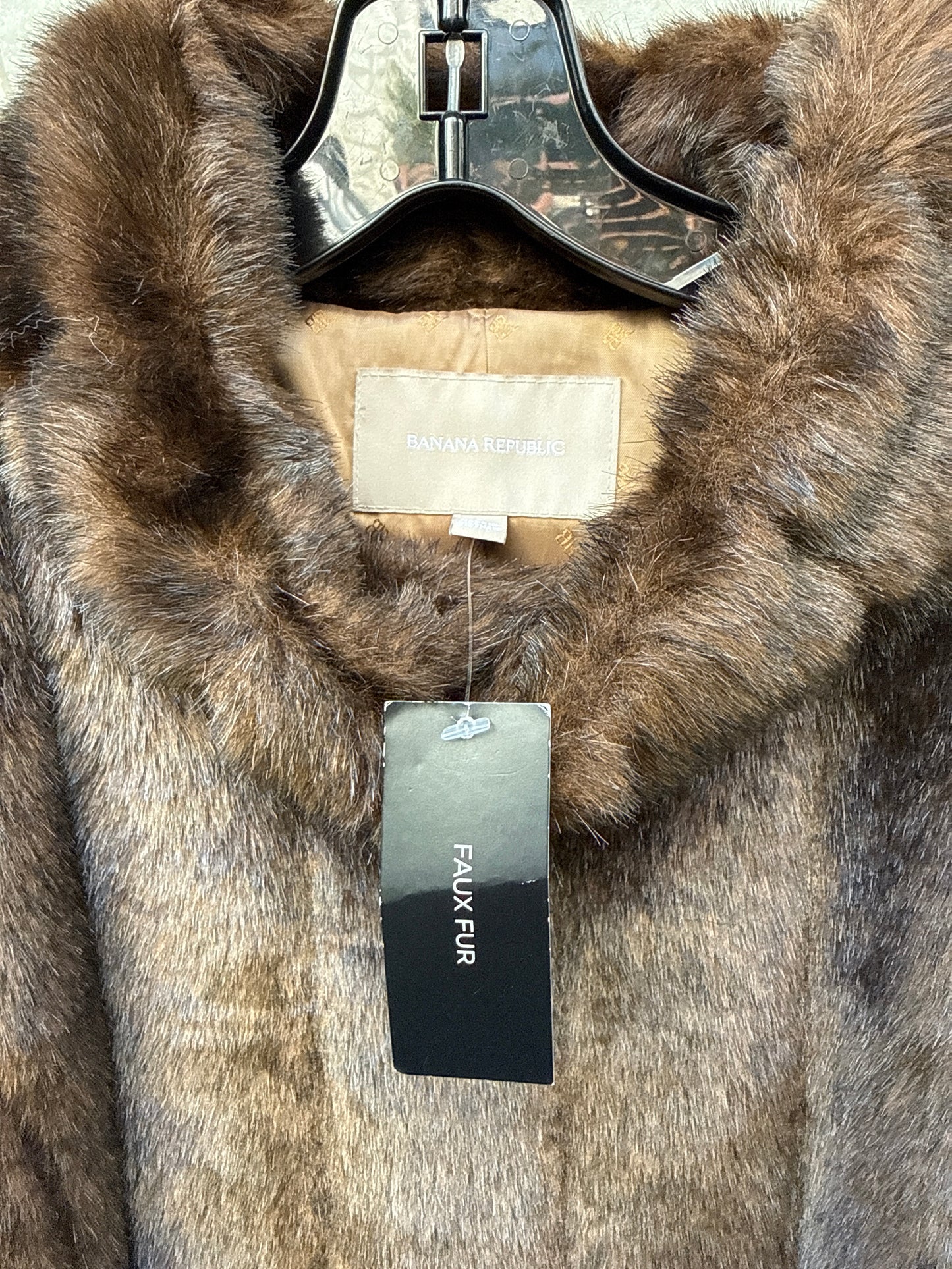 Banana Republic Faux Fur Pullover
