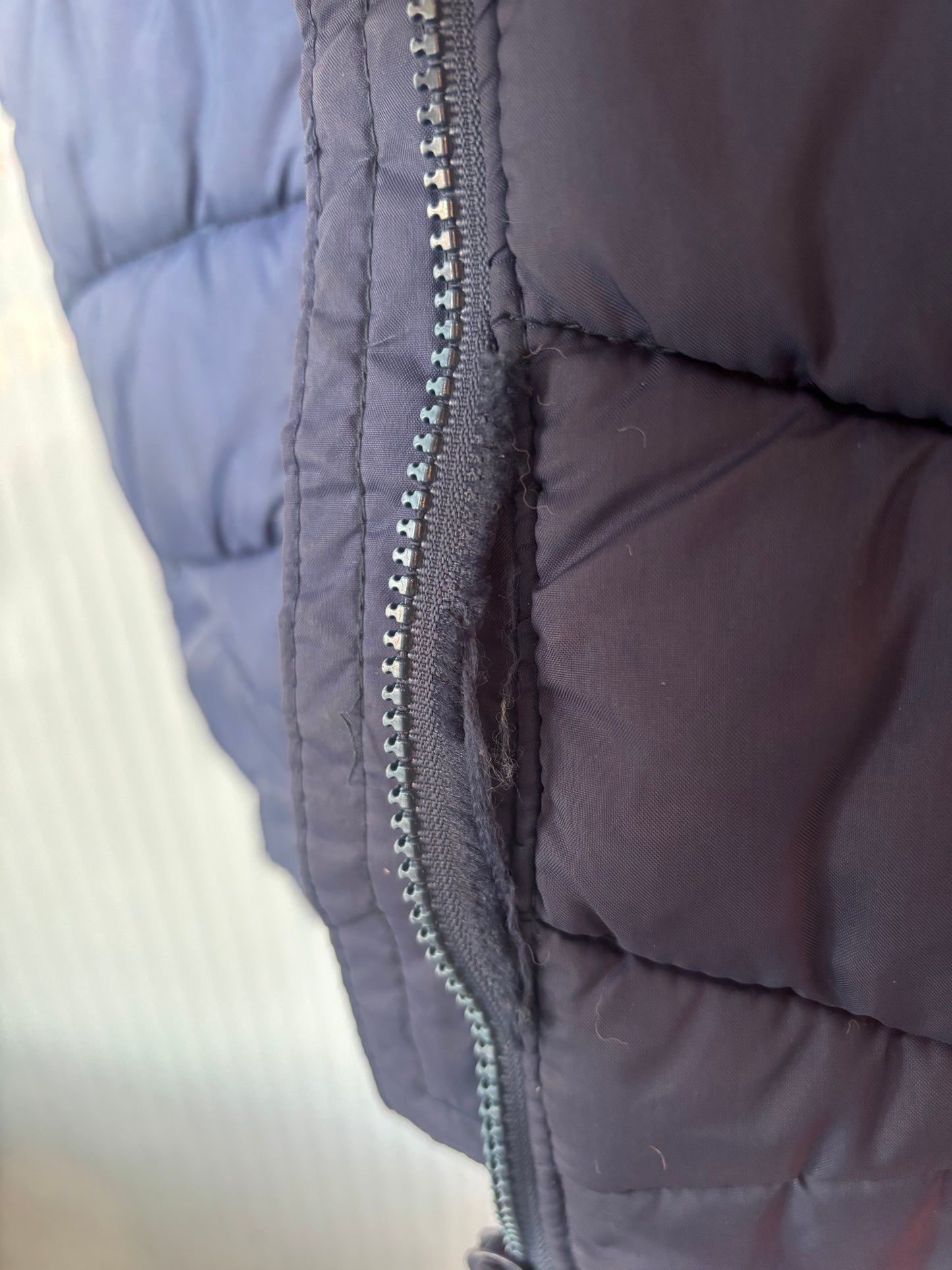 1980s Red, White, and Blue Puffer Vest