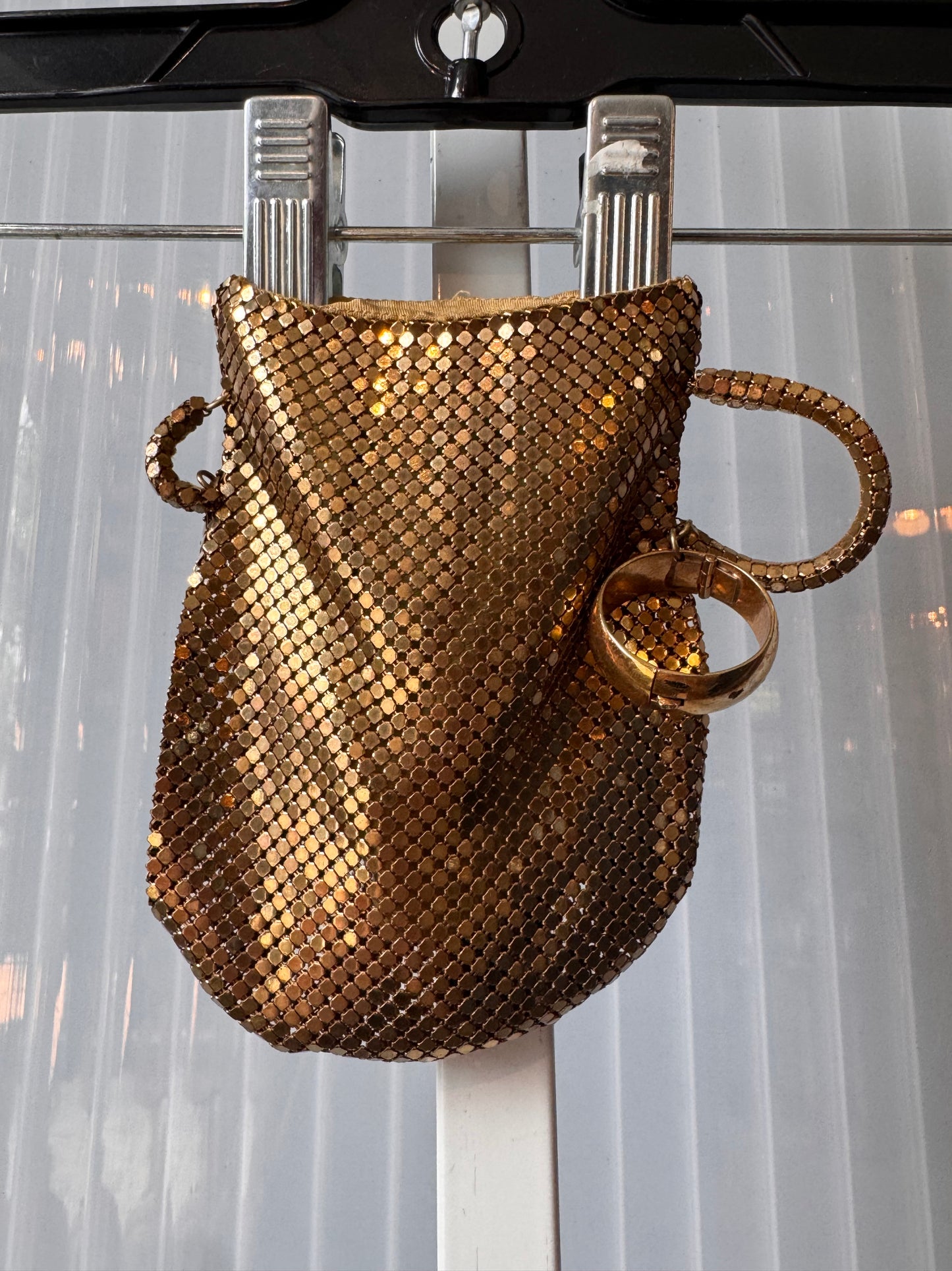 1940s Gold Mesh Coin Purse