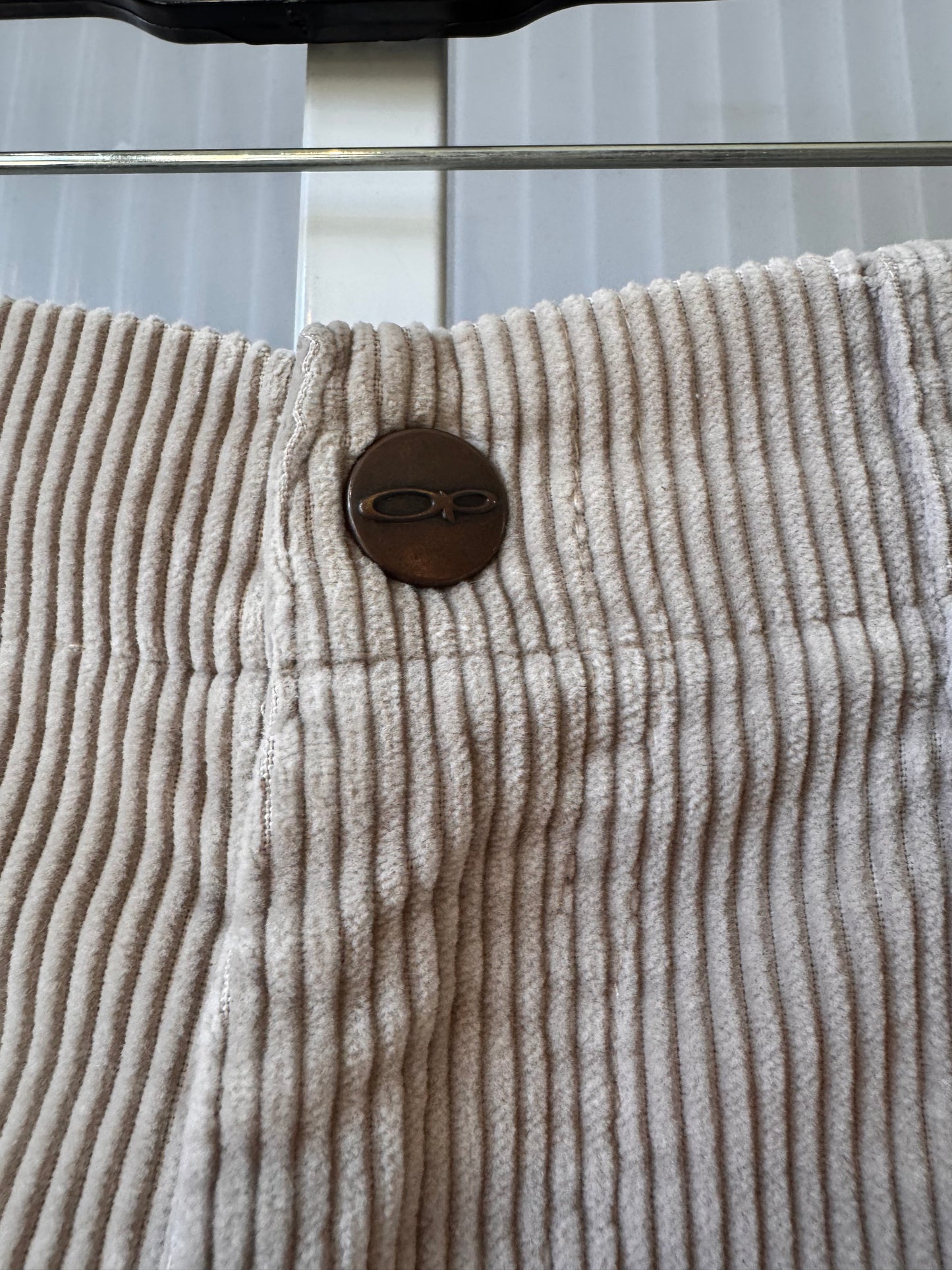 1990s Tan Corduroy Shorts
