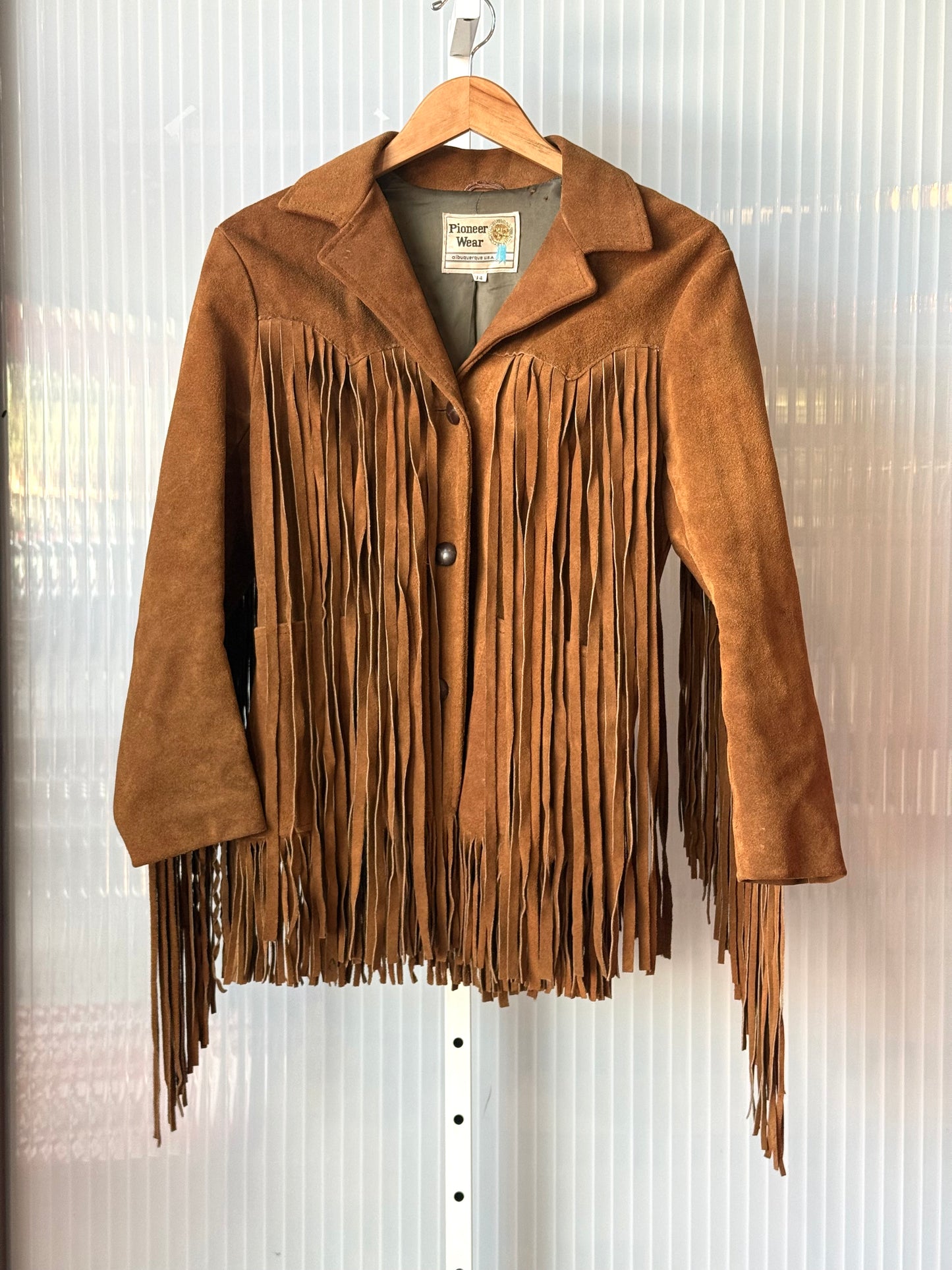 1970s Fringe Suede Jacket