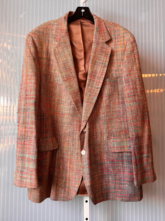 1970s Multicolor Woven Blazer