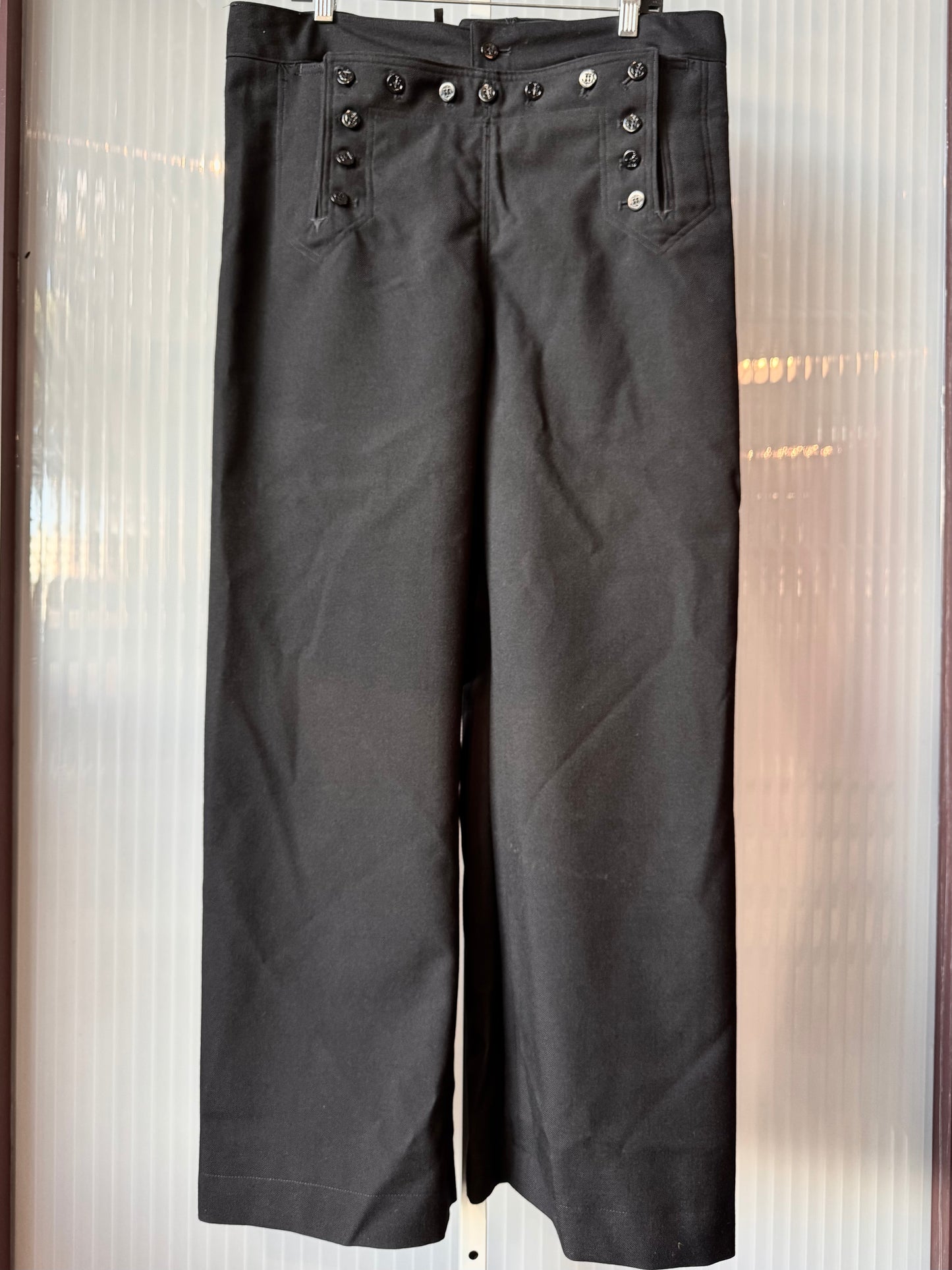 1980s Cracker Jack Navy Uniform Pants