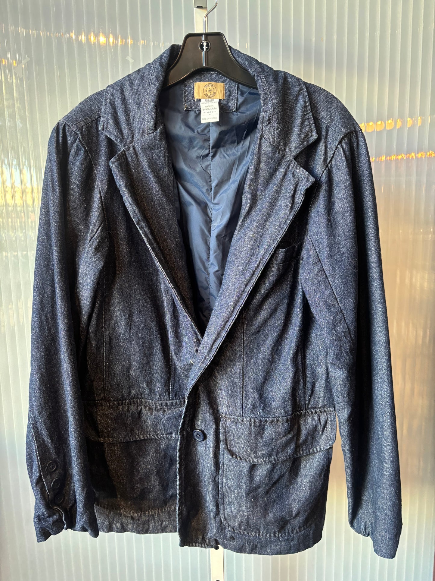 Y2K Huband Travelers Denim Blazer
