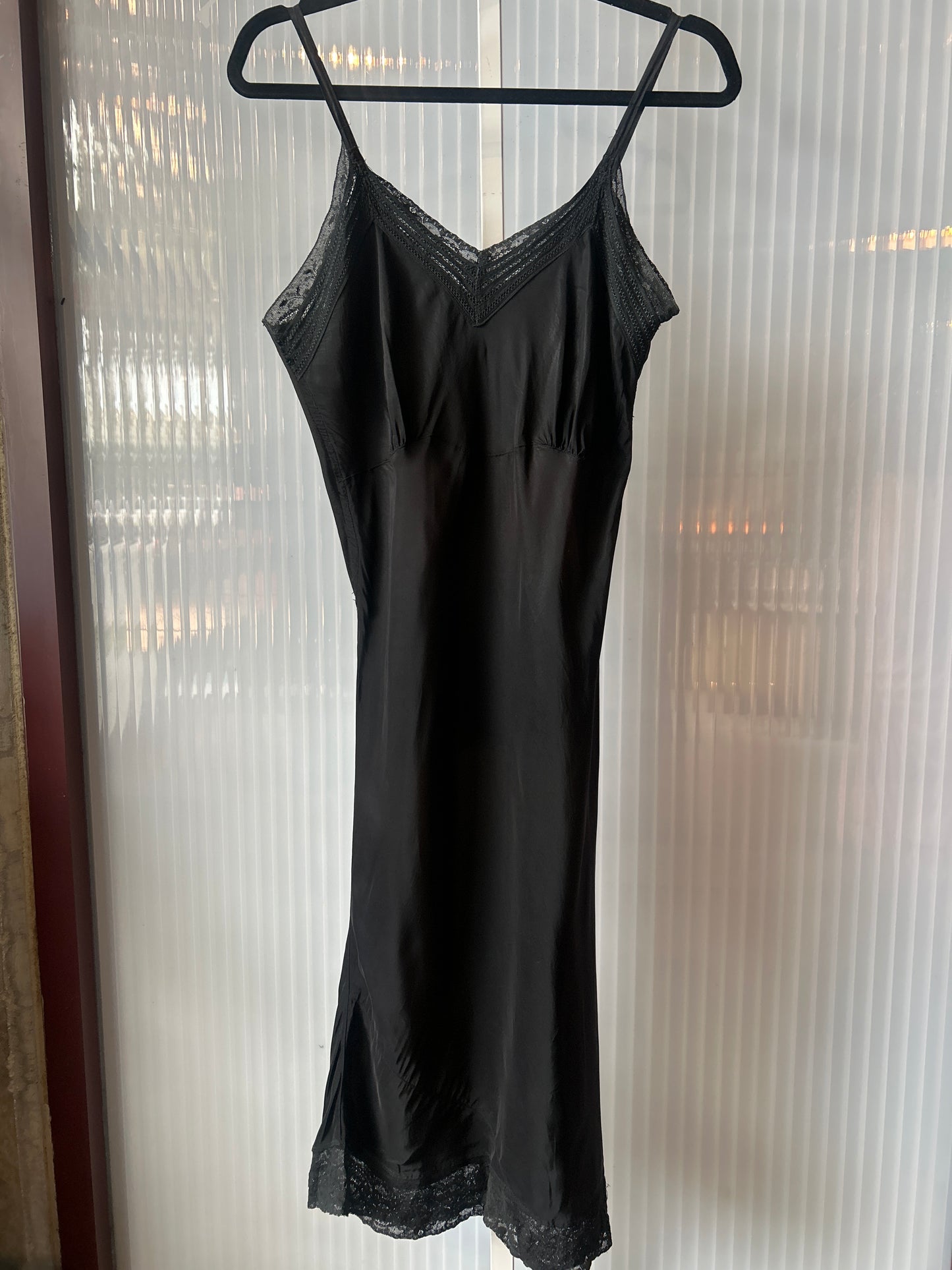 1950s/60s Black Slip