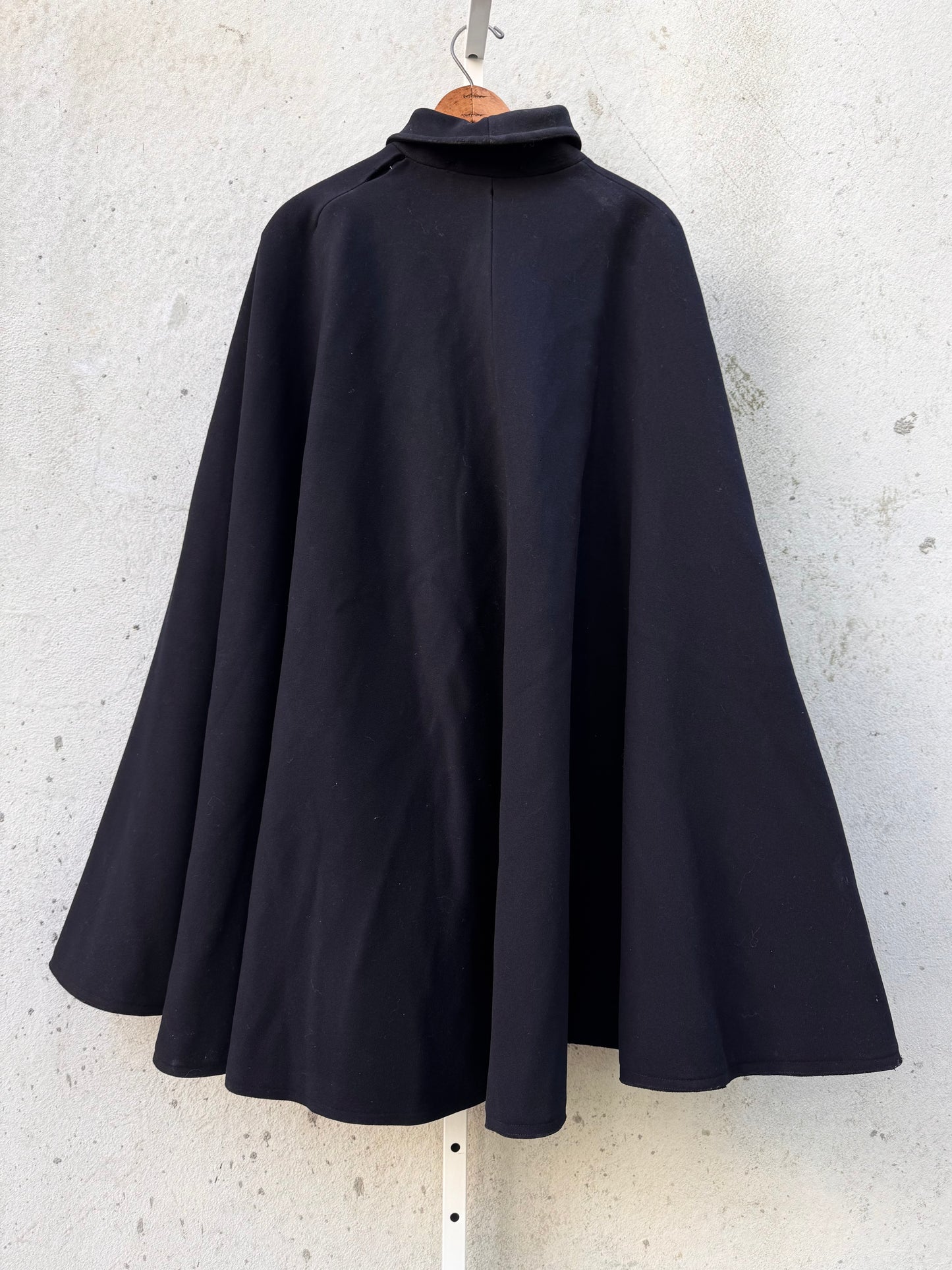 1940s Black Naval Boat Cloak