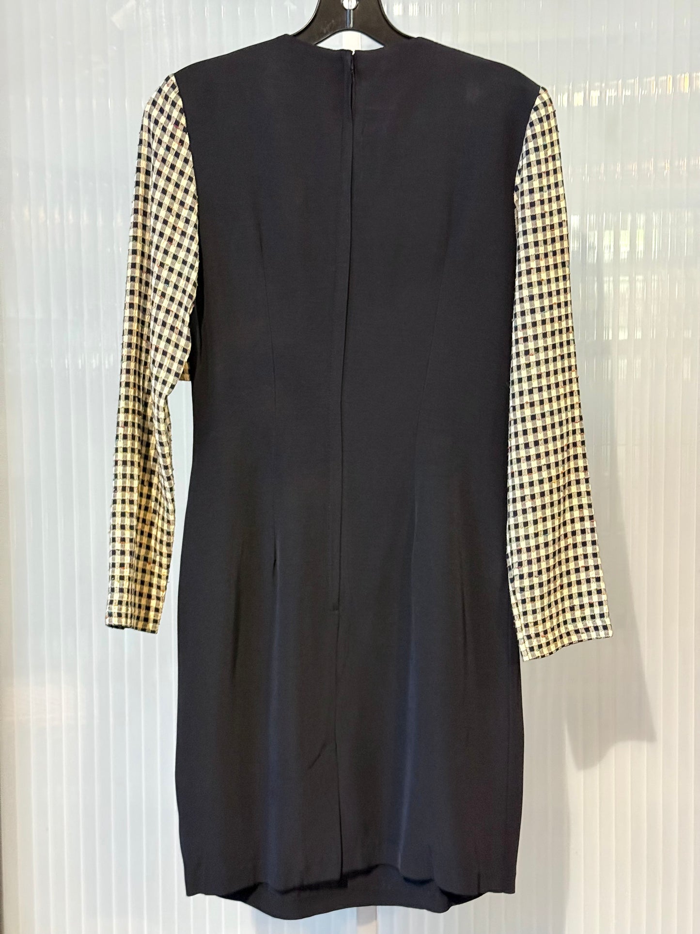 1980s/90s Gingham Sheath Dress