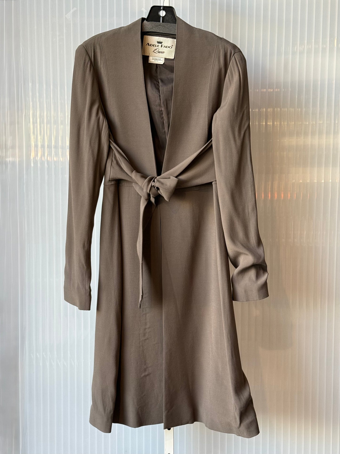 1990s French Grey Robe Jacket