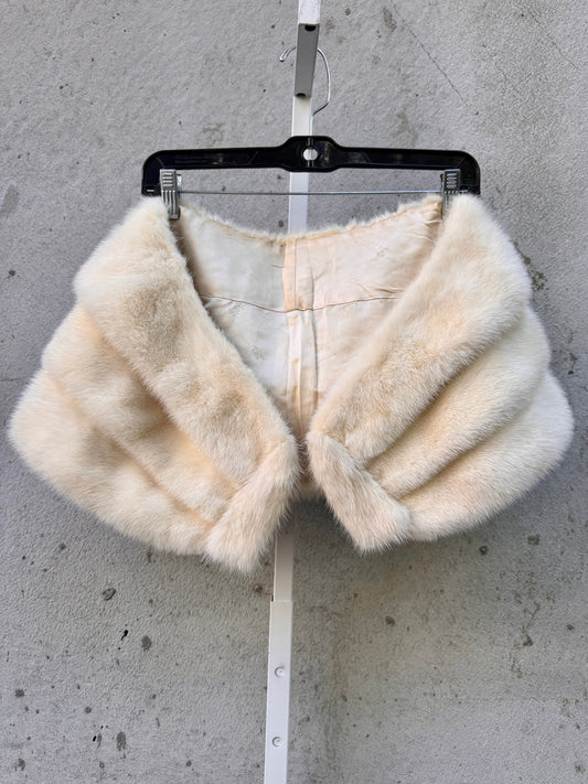 White Fur Stole