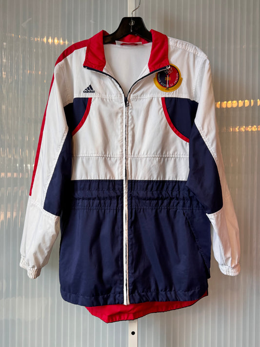 2000 Adidas USA Olympics Windbreaker Jacket