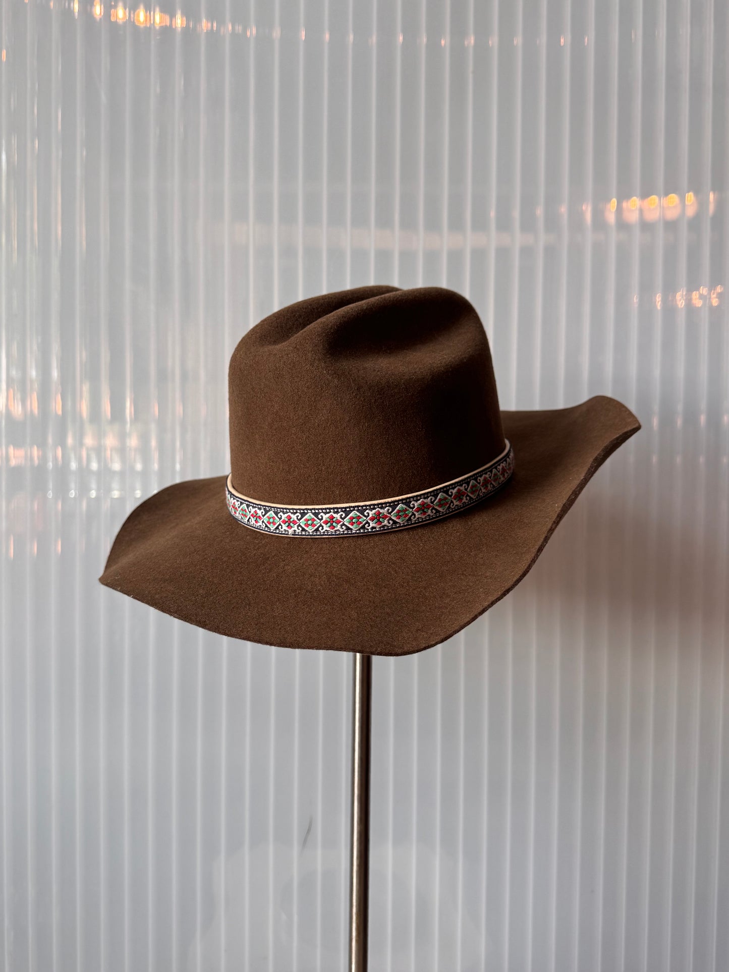 2000s Montecarlo Brown Wool-Felt Western Hat
