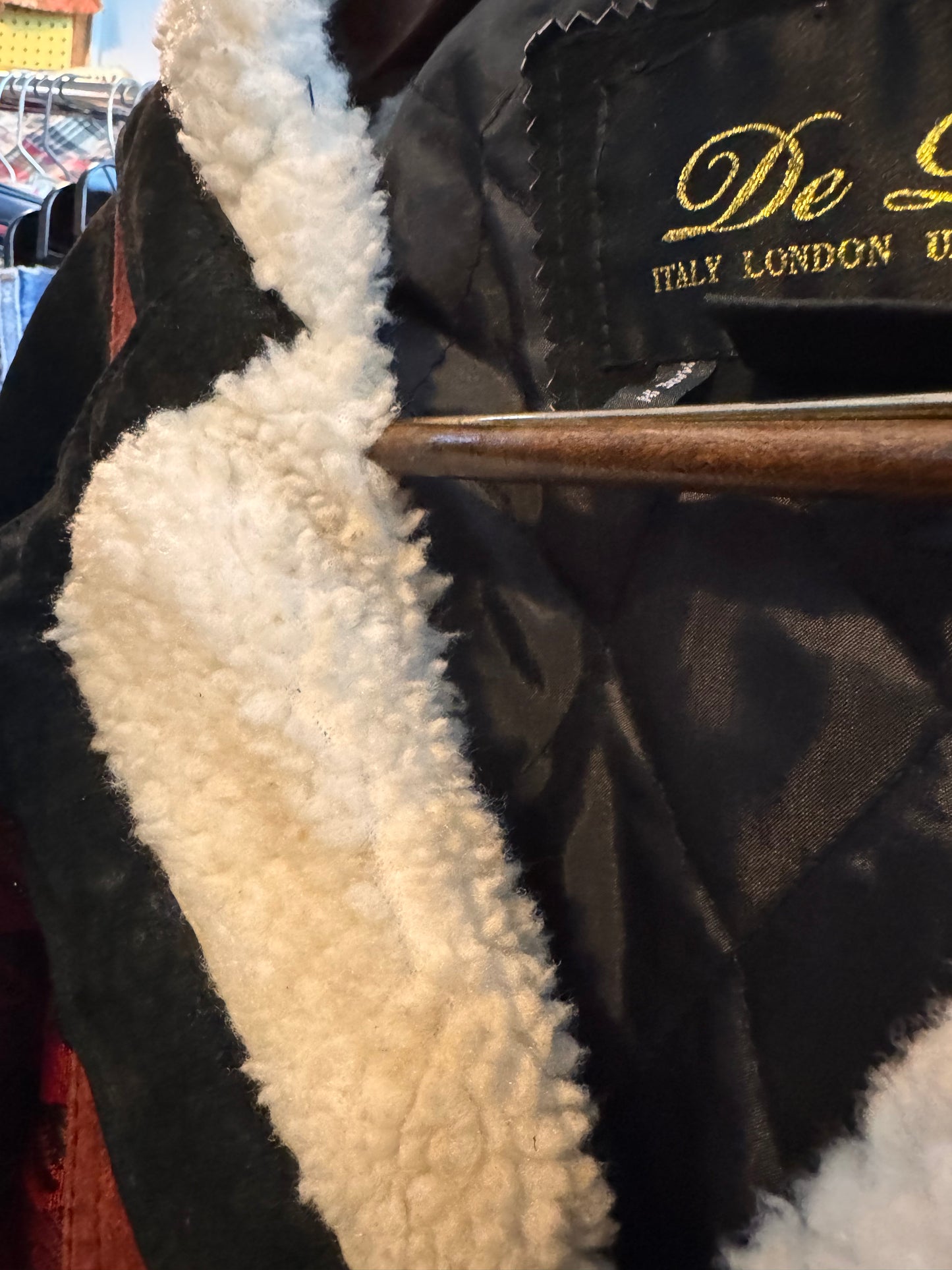 1980s Burgundy Horse Tapestry Suede Jacket