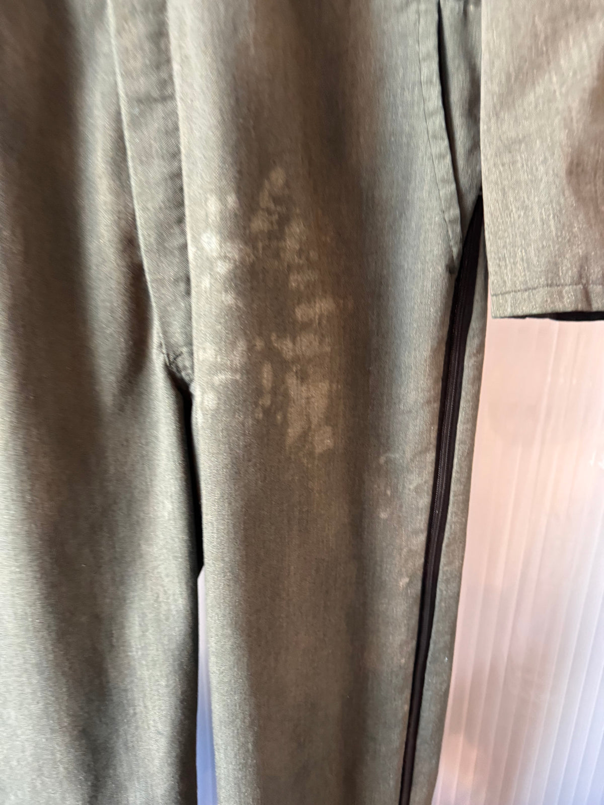 1970s? Green Workwear Jumpsuit