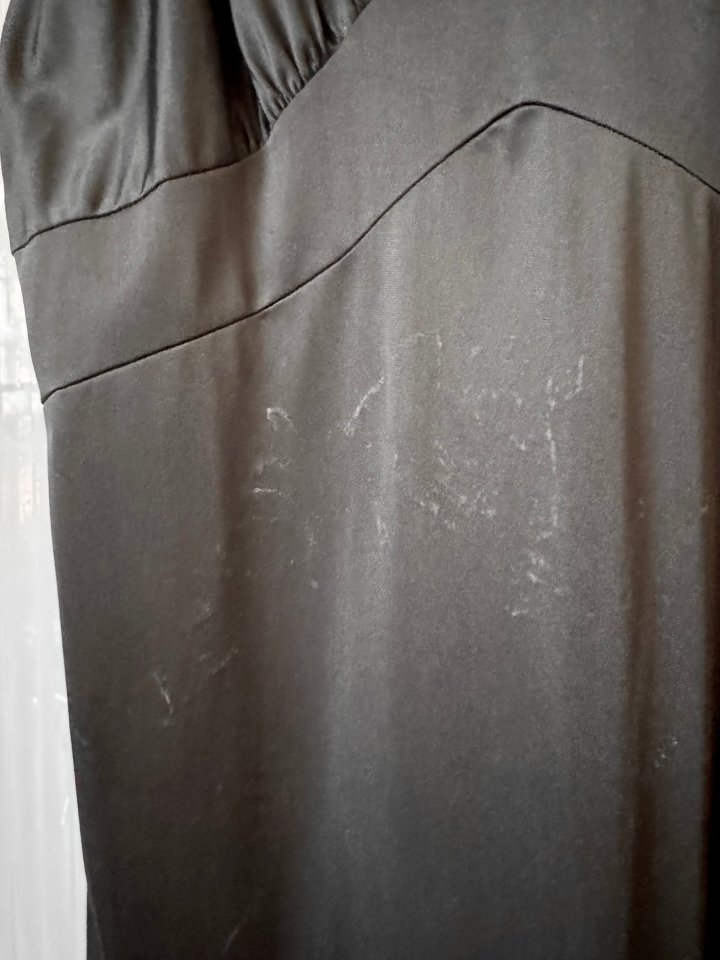 1950s Heiress Black Slip