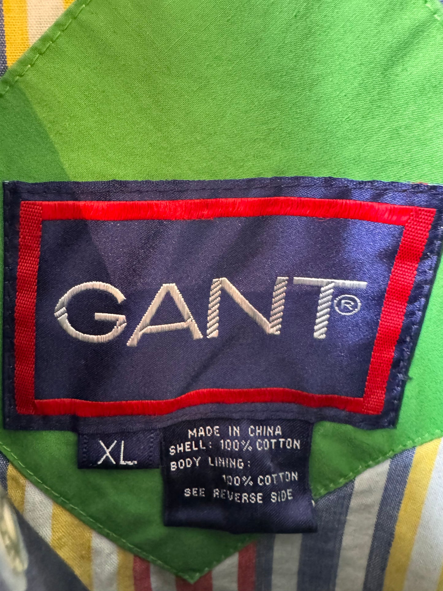 1990s Green Windbreaker Rain Jacket