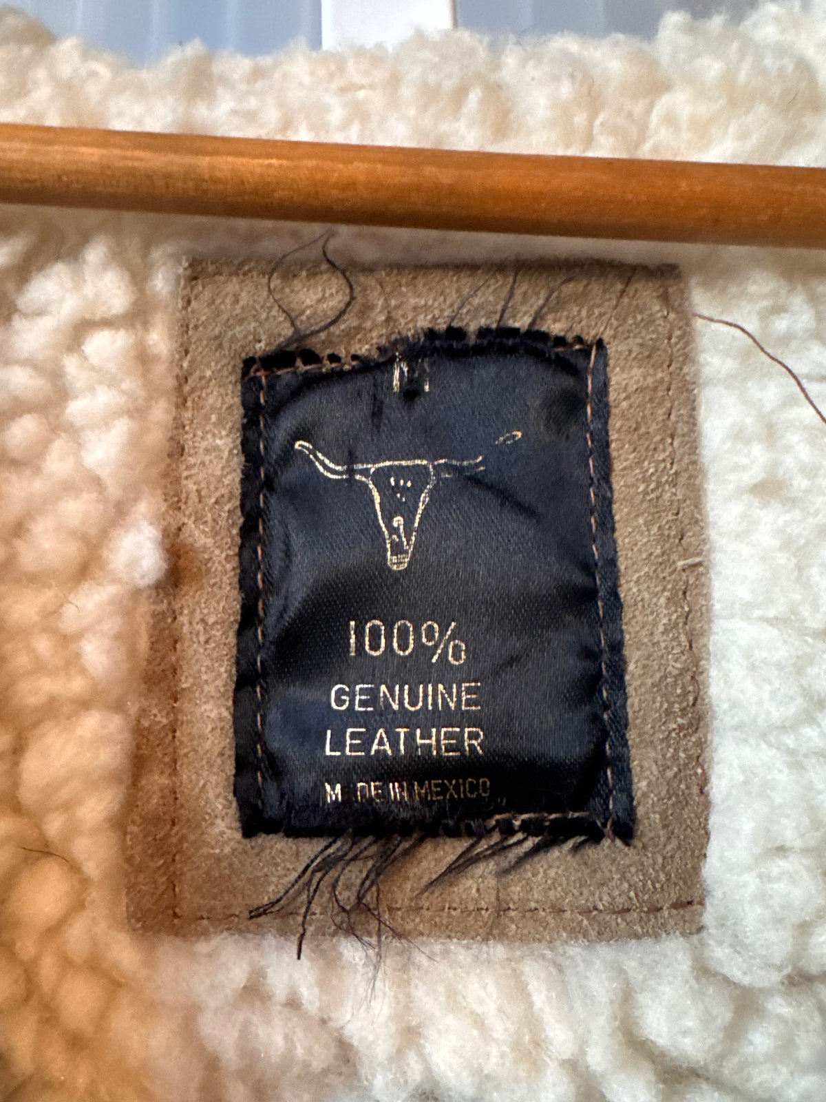 Late 1970s / Early 1980s Suede Sherpa Vest
