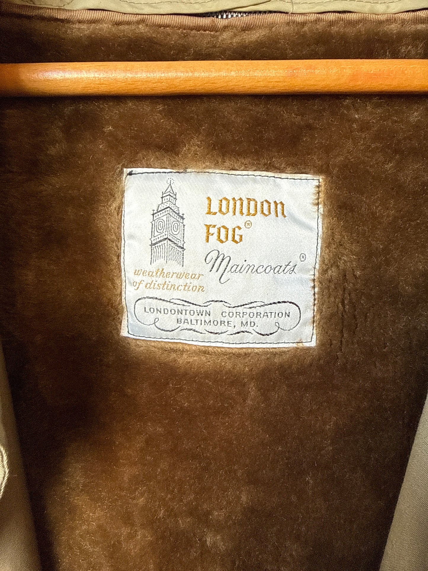 1970s London Fog Raincoat