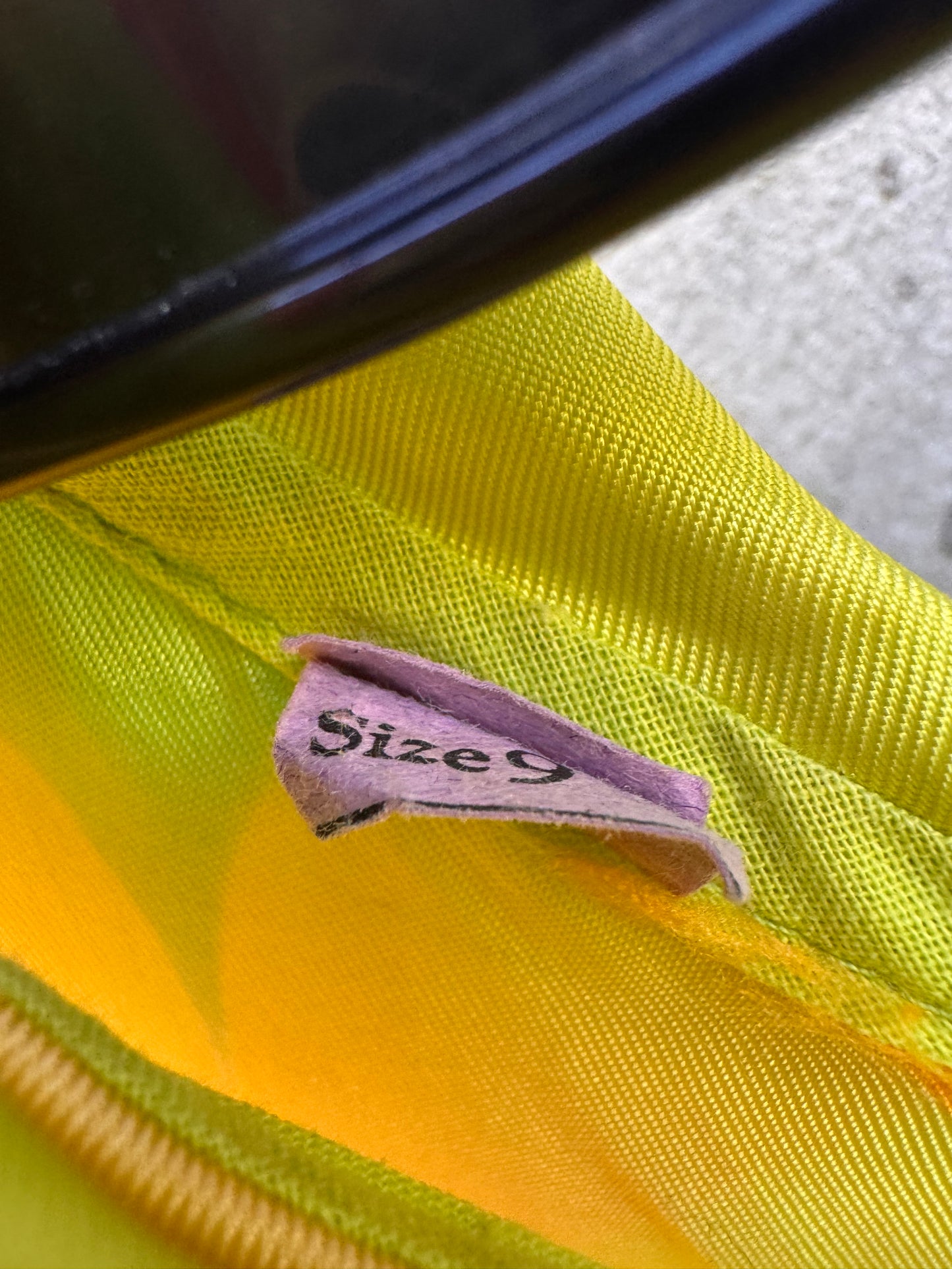 1960s Chartreuse Sleeveless Crop Top