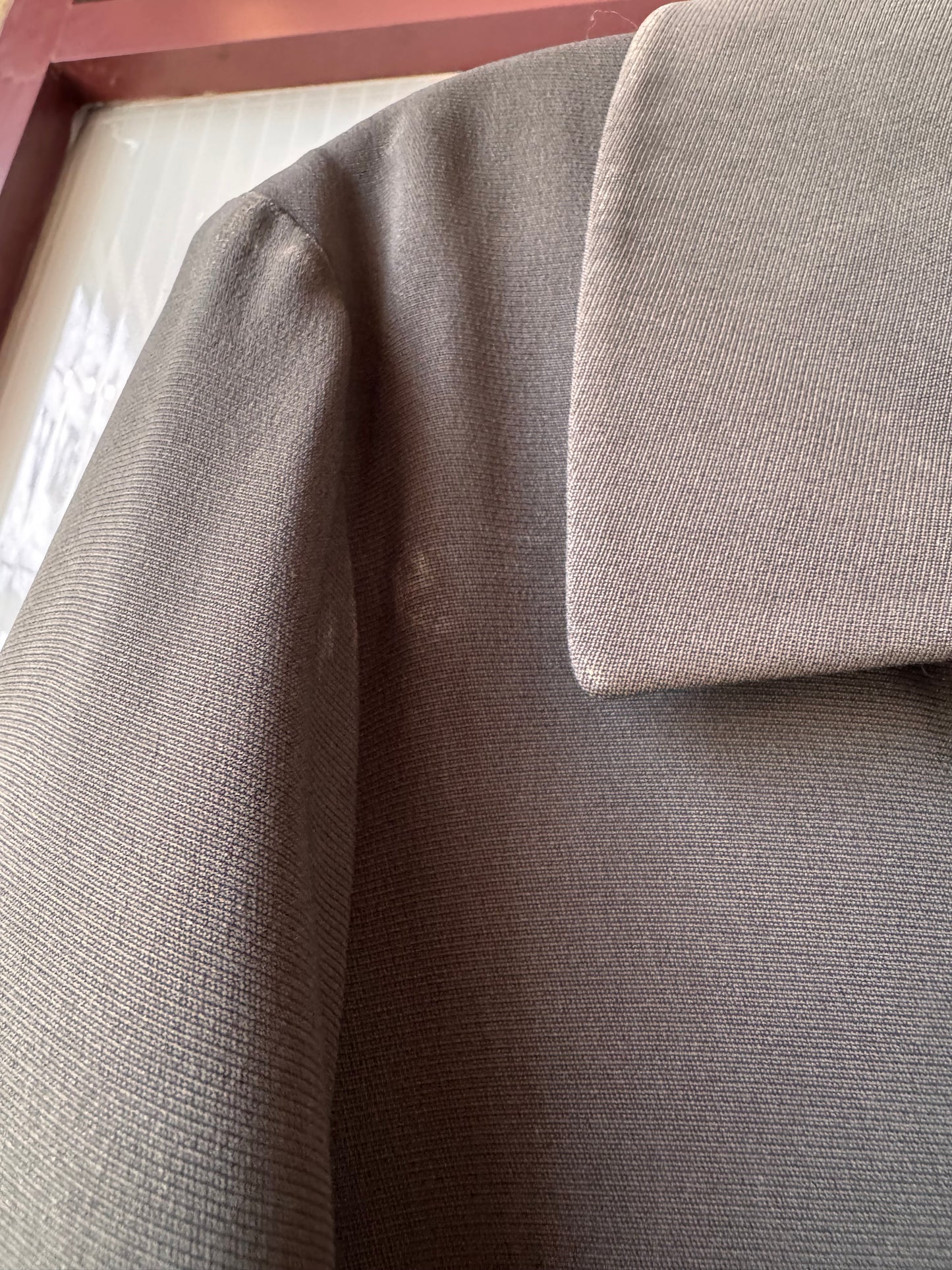 1940s Dark Forest Green Double Breasted Lace-Lined Blazer