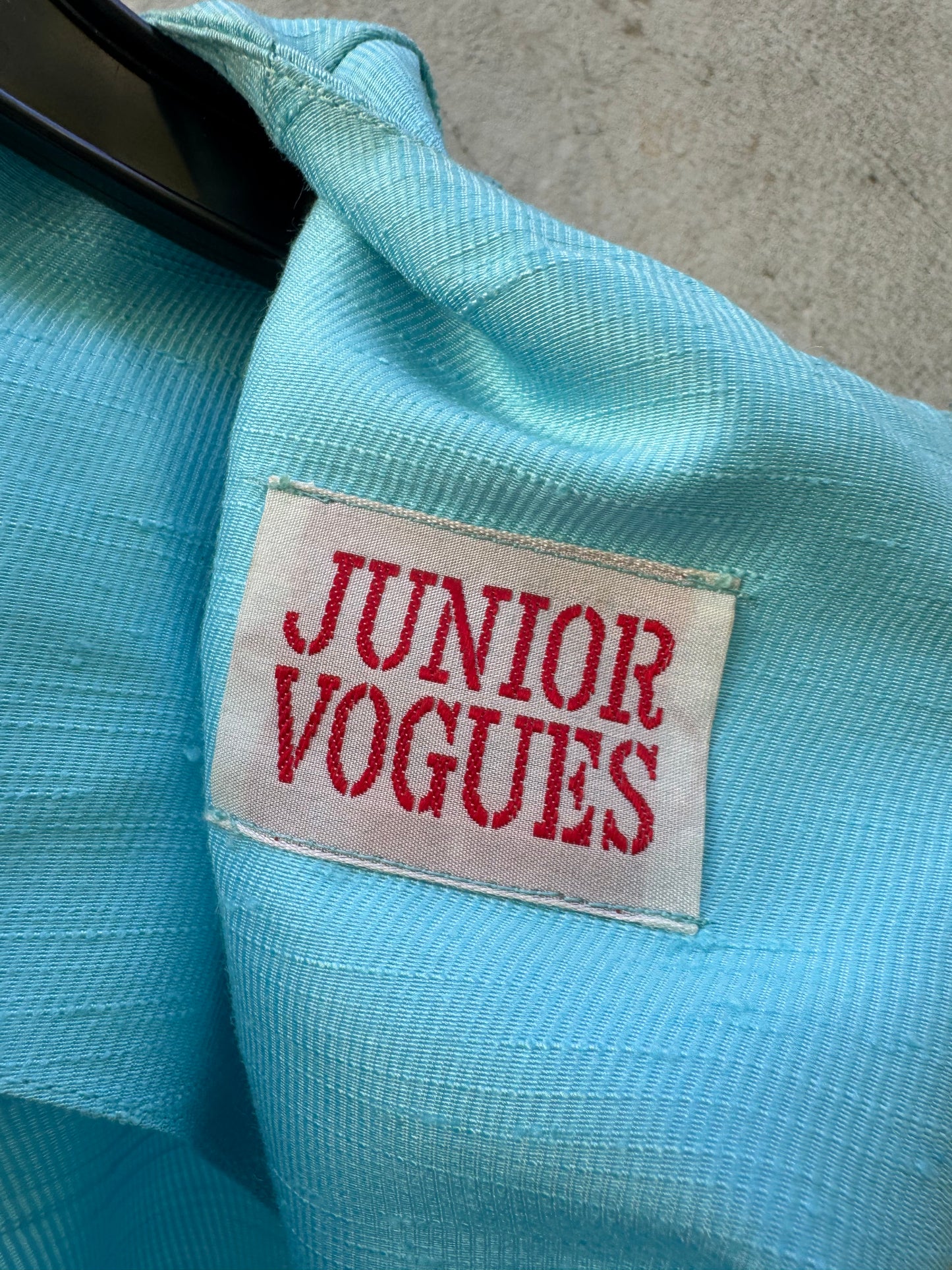 1960s Blue Sheath Dress