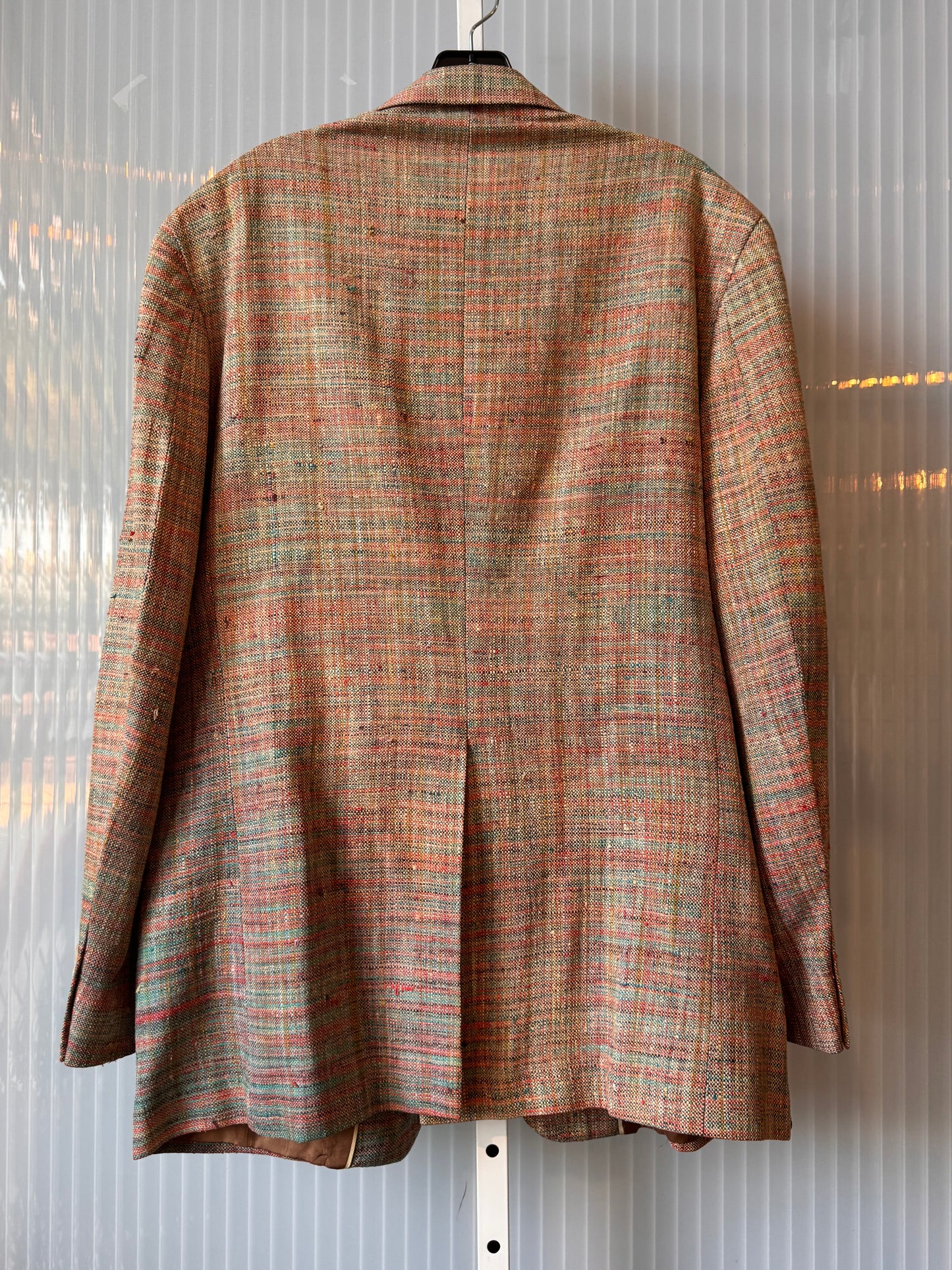 1970s Multicolor Woven Blazer
