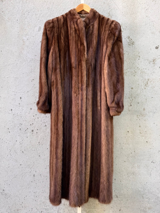Full Length Mink Fur Coat