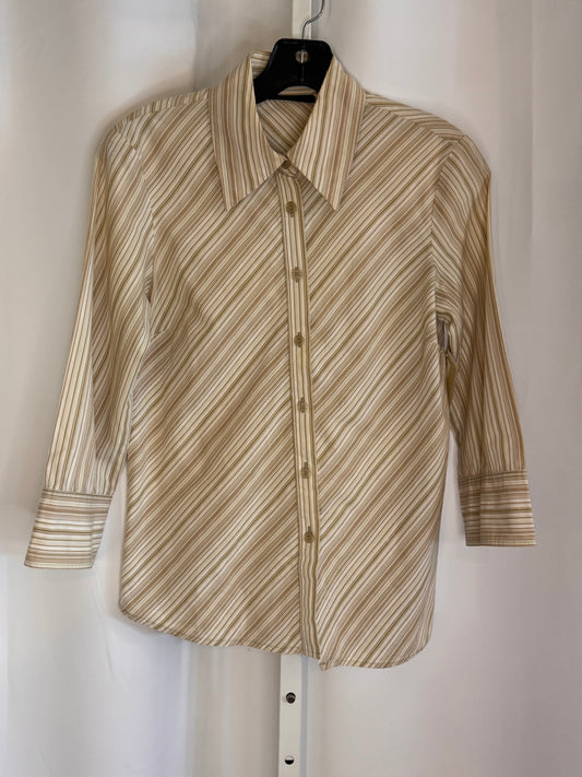 2000s Bay Studio Striped Blouse
