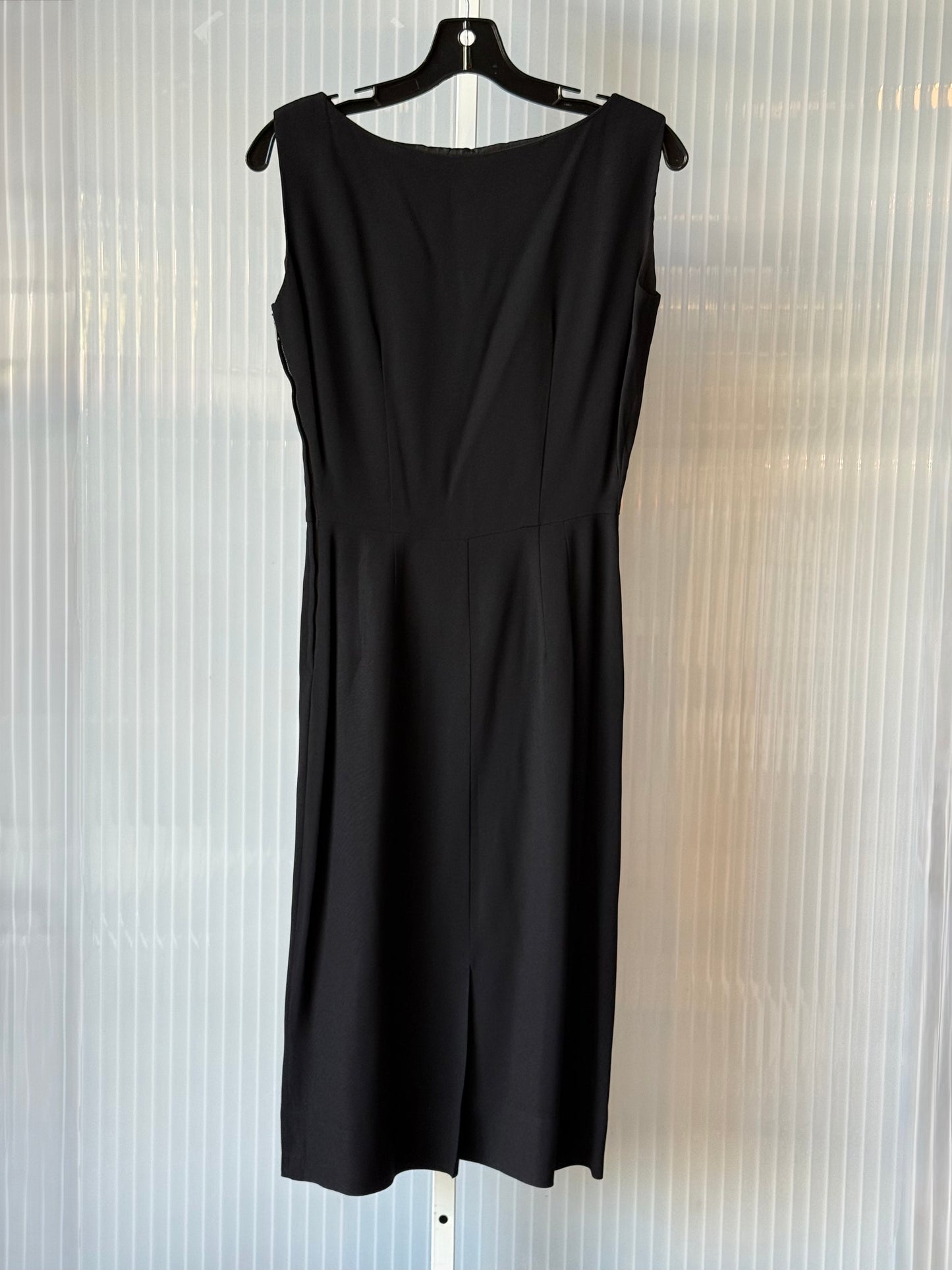 1950s Silver Beaded Black Bolero & Dress Set