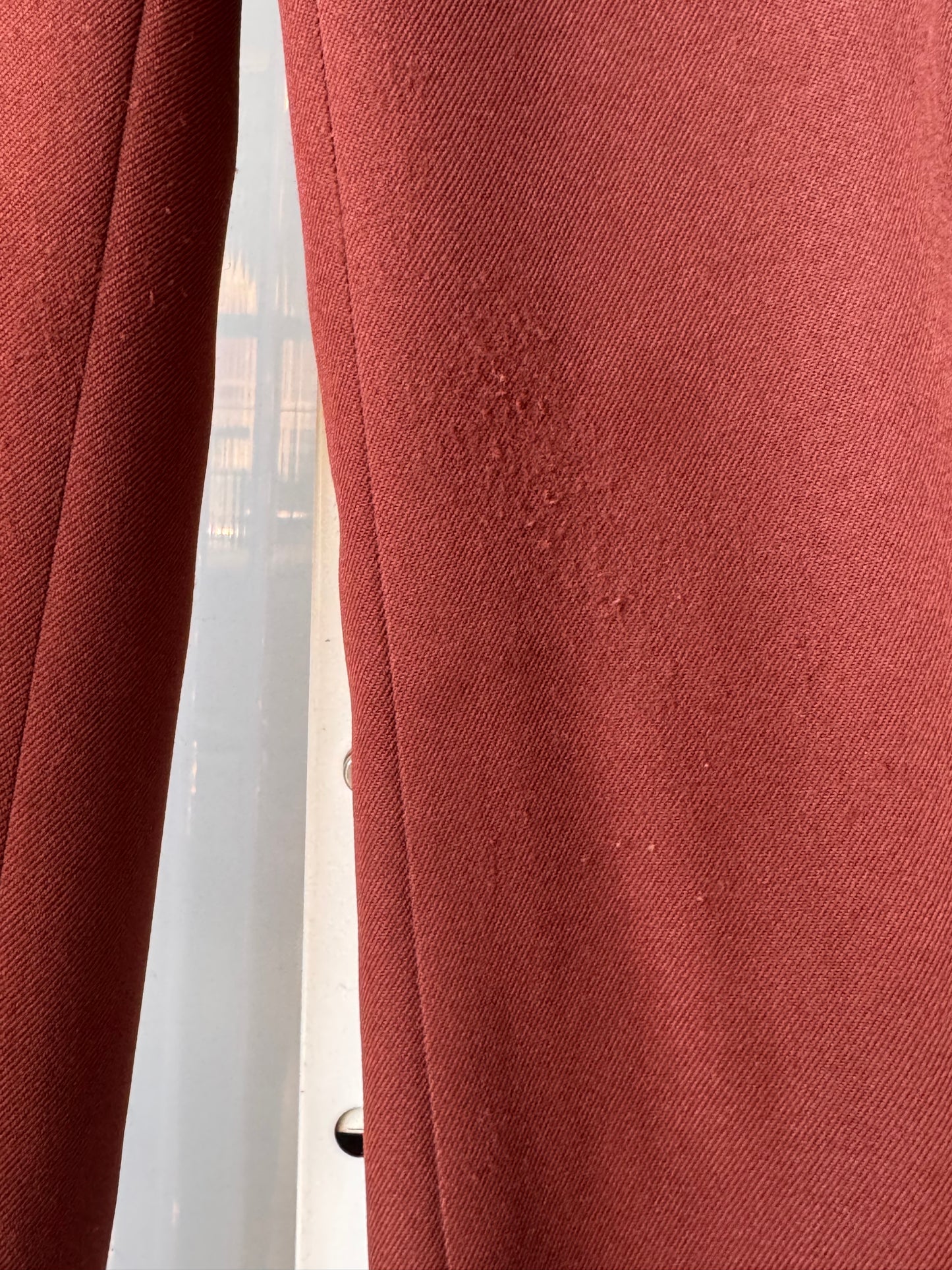 1970s Burgundy Trousers