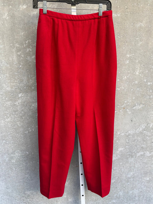 1950s/60s Red Wool Pants