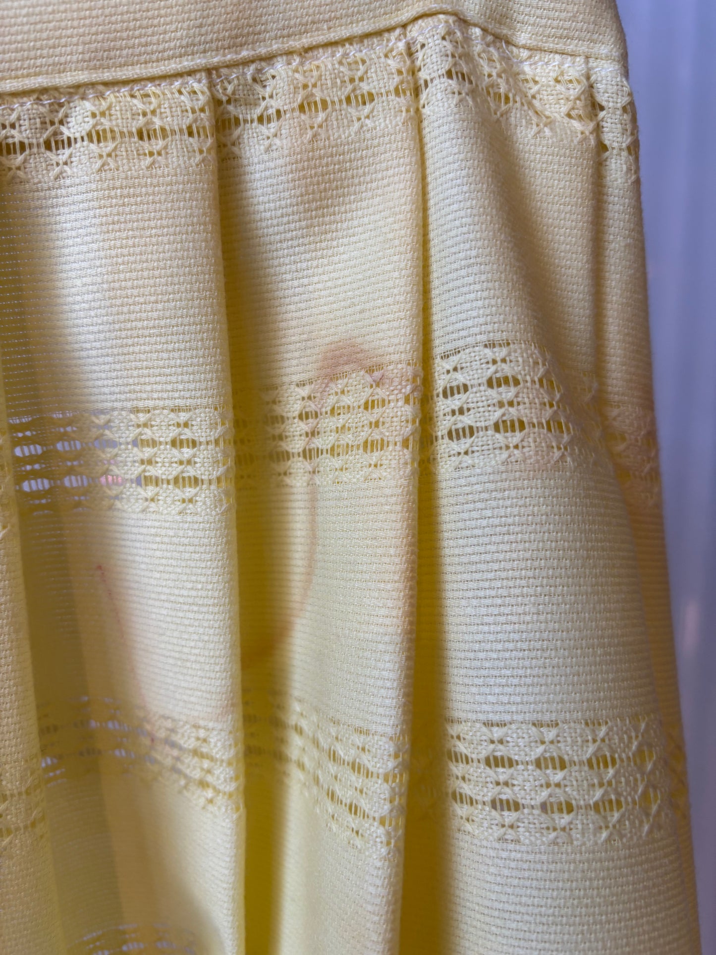 Yellow Apron with Bows