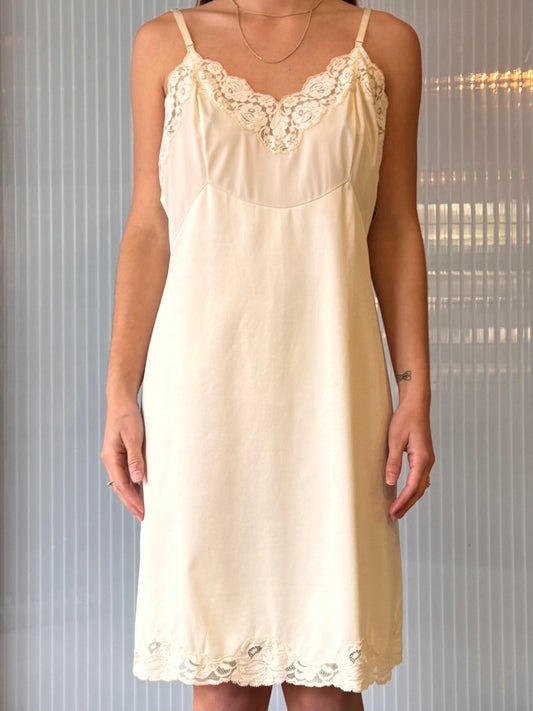 1950s Vanity Fair Cream Slip