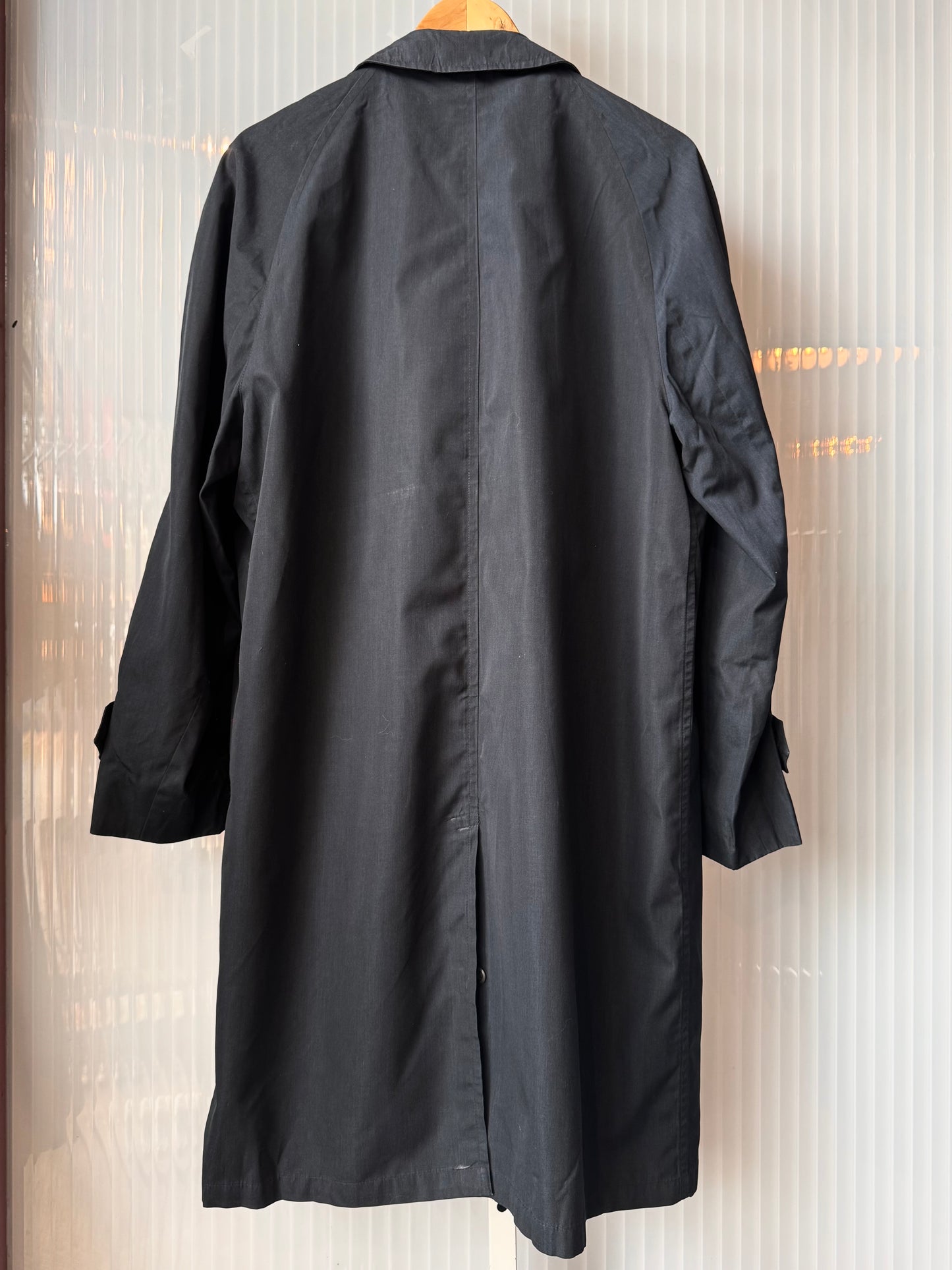 1960s? Weatherproof Blue-Black Trench Coat