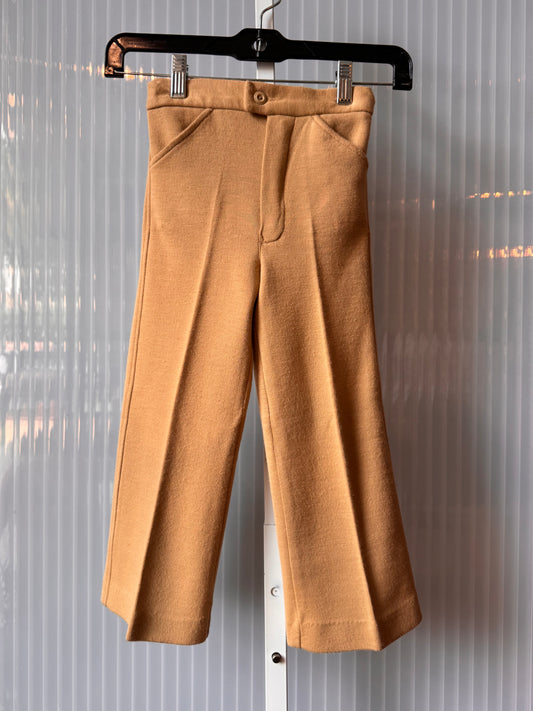 1970s Children's Yellow Khaki Pants