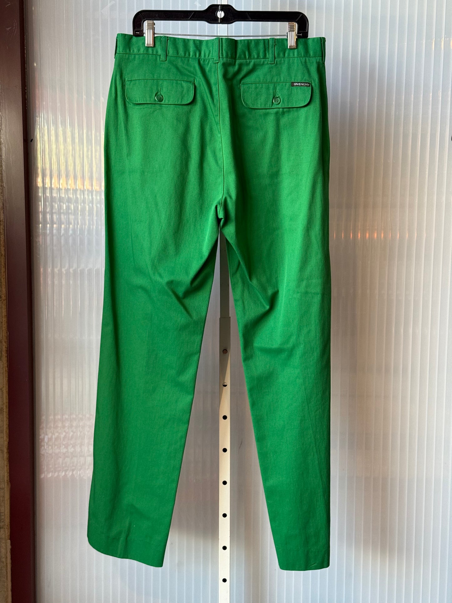 Givenchy Green Pleated Pants