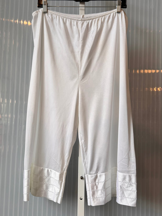 1970 White Slip Shorts