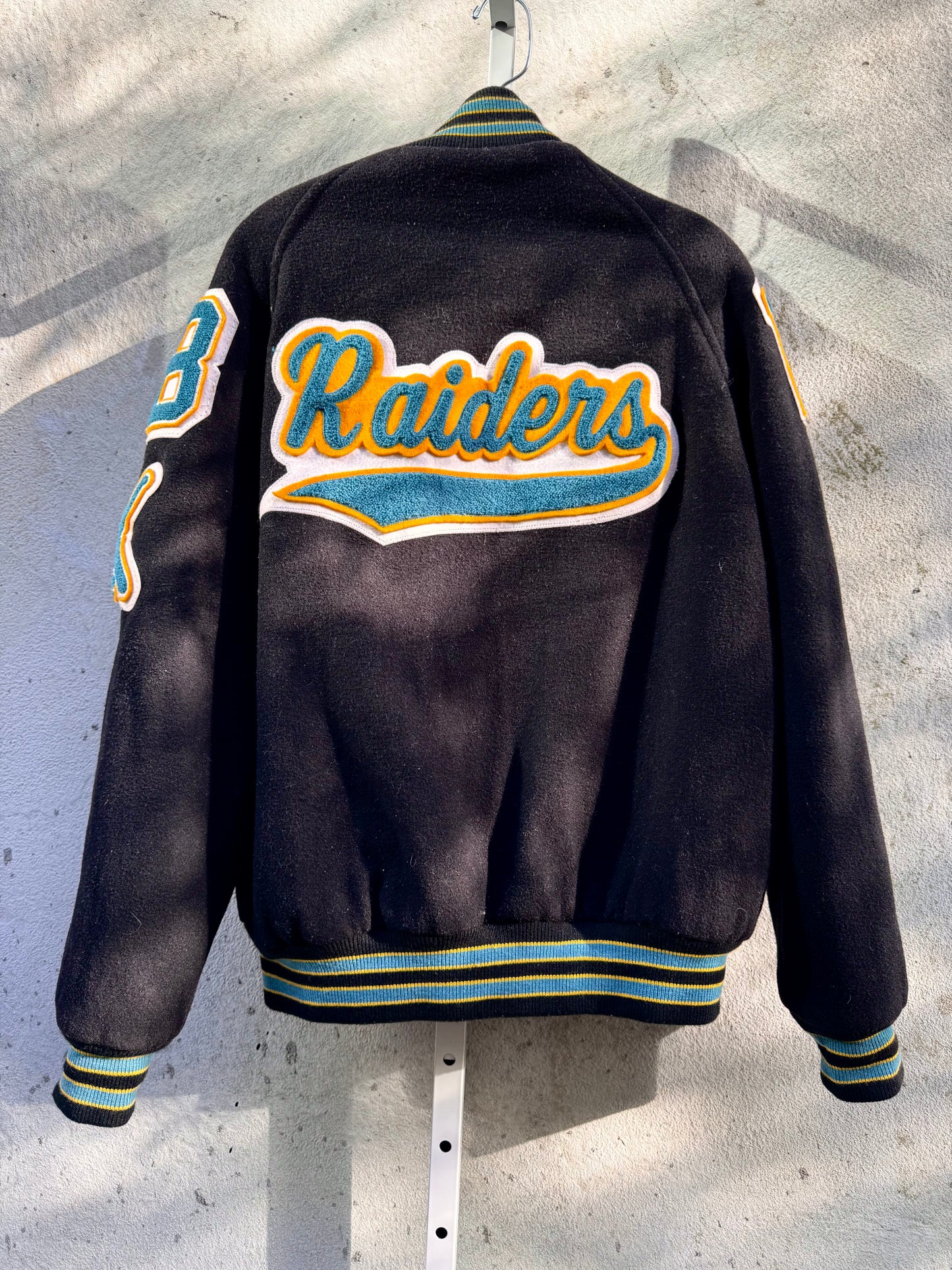 Timothy's Raiders Letterman Jacket