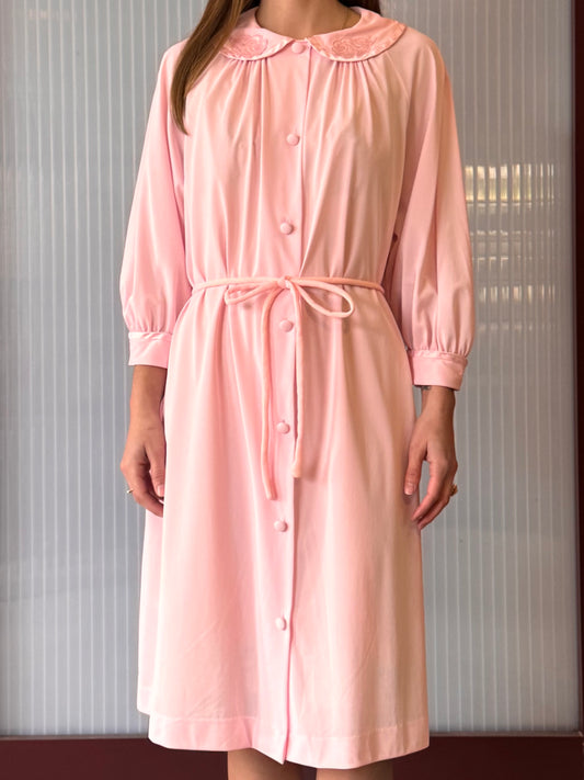 1960s Gossard Artemis Pink Robe