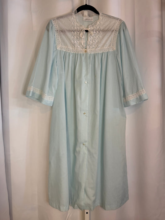 1970s Pastel Blue Nightgown