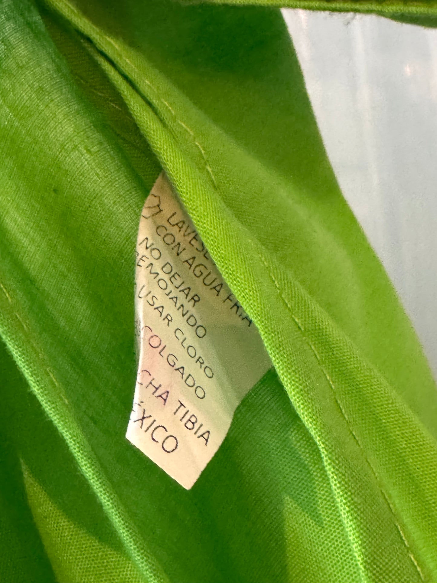 Green Folklorico Dancing Skirt