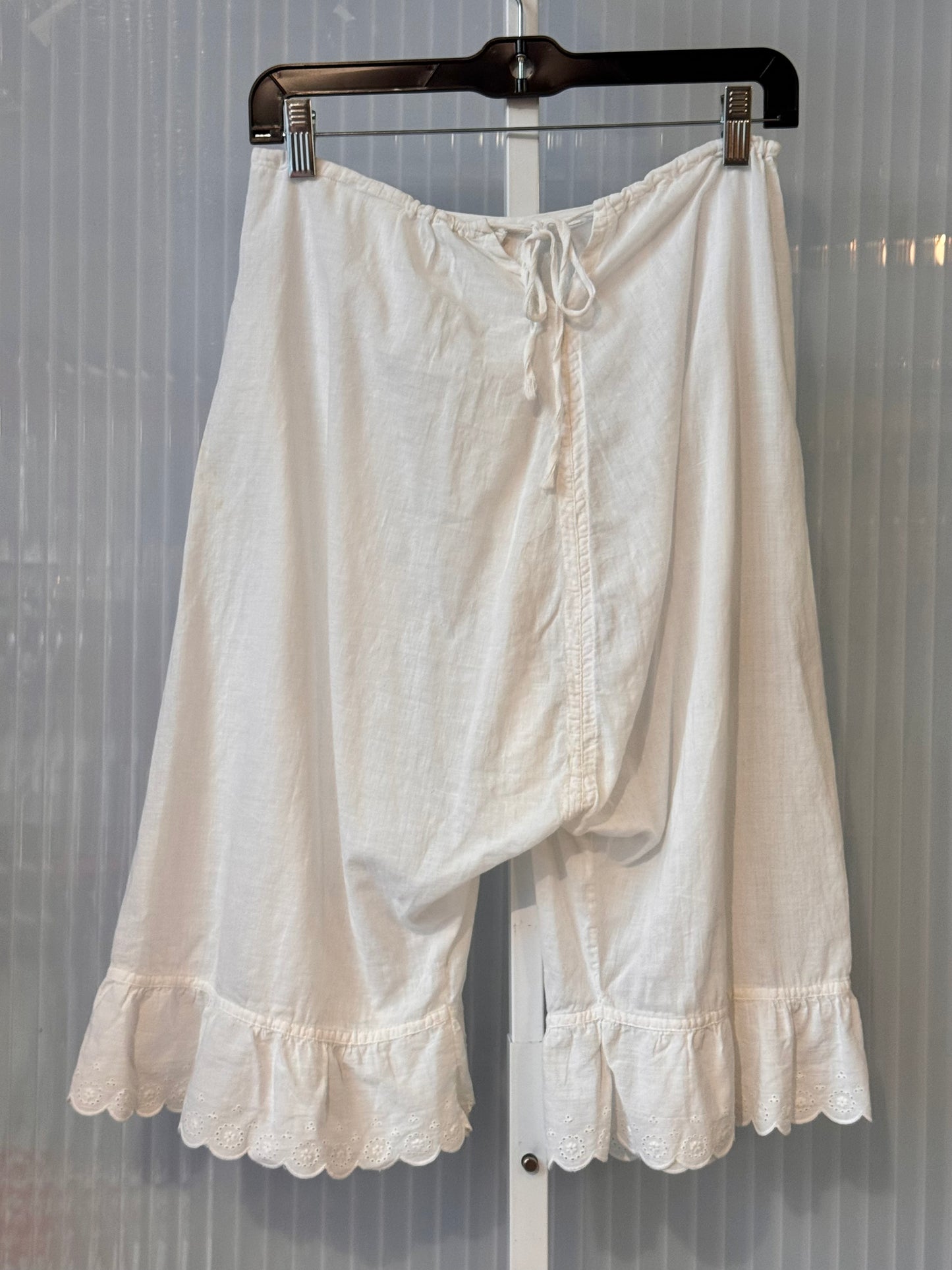 Edwardian Era White Bloomers