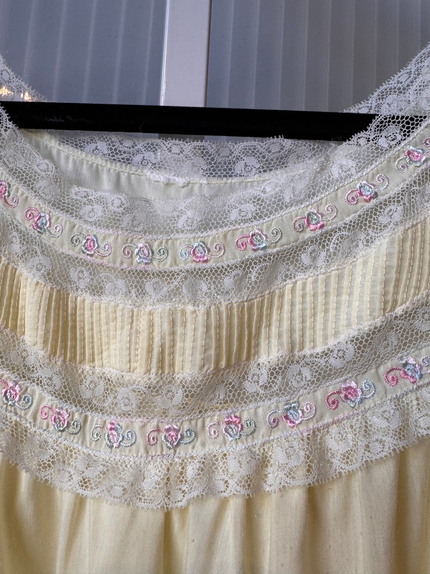 1970s Yellow Nightgown
